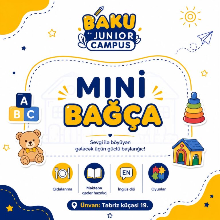 Təbriz küçəsində peşəkar mini bağça